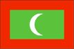 Maldives flag pictures