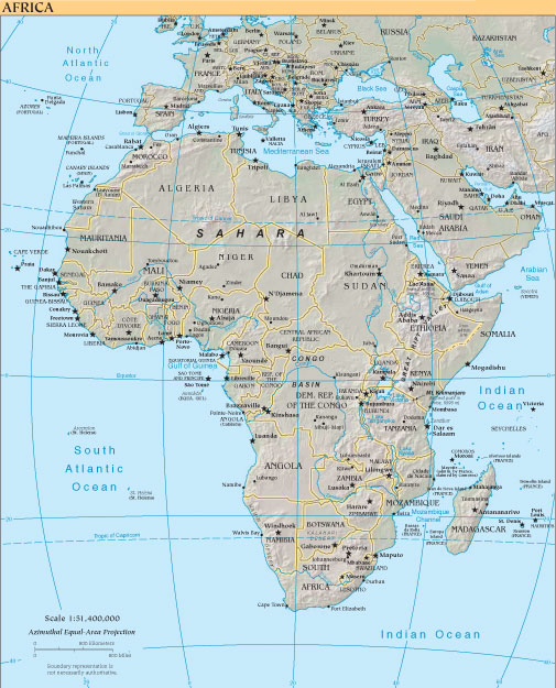 Africa Map