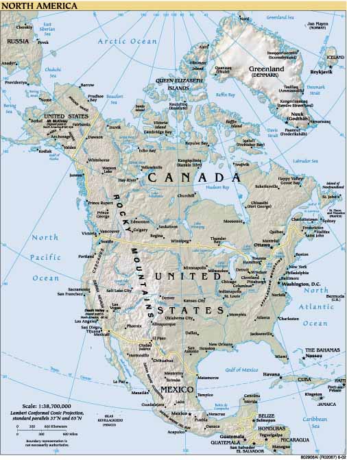 North America Map